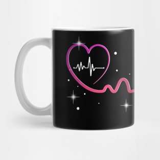 Heart Nurse Life Nursing Clinical RN LPN Mug